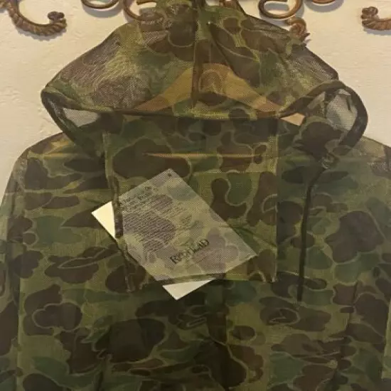 REDHEAD NWT Camo Mesh Hunting Pullover/Poncho, XL, 100% Polyester, See-through