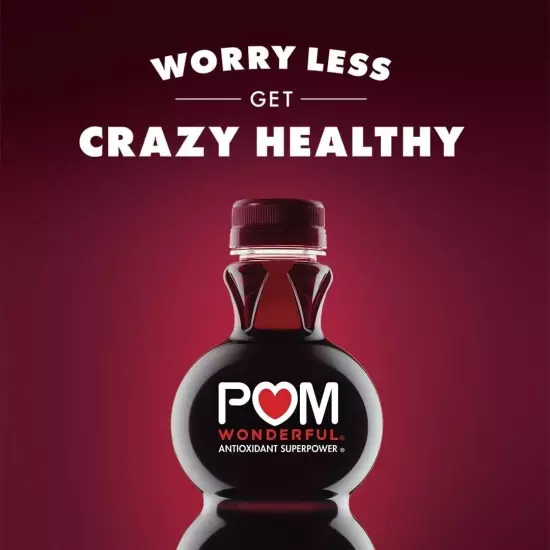 POM Wonderful 100% Pomegranate Juice, 8oz - 8 Pack