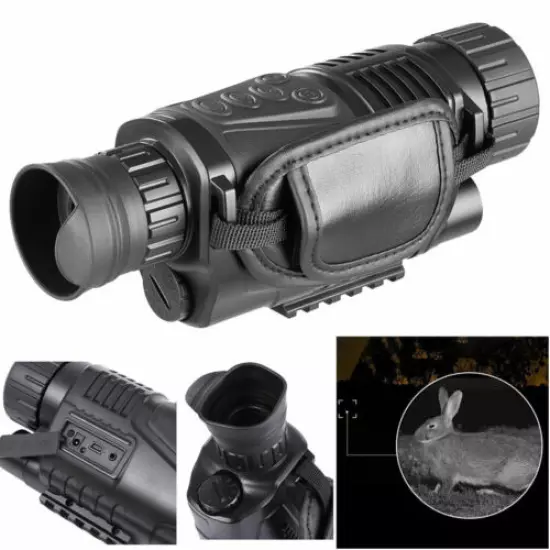 Digital Hunting Night Vision Telescope Portable IR Camera Video Monocular NV2180