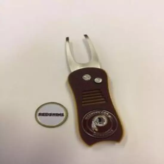 NFL Washington Redskins Switchblade Golf Divot Tool, BONUS Marker, NEW