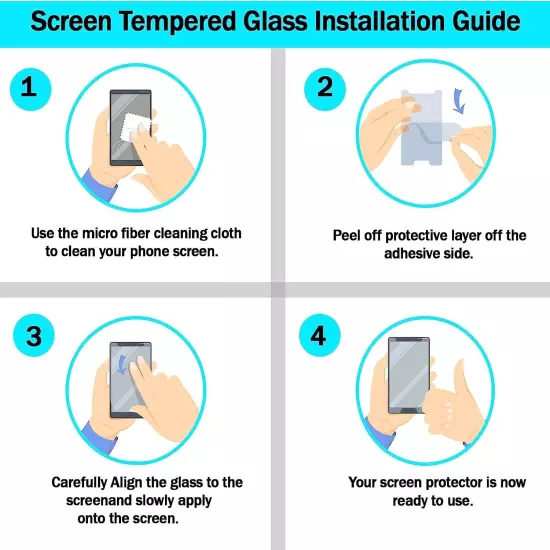 Wholesale LOT Tempered Glass Screen Protector for iPhone 16 Pro Max 15 14 13 12