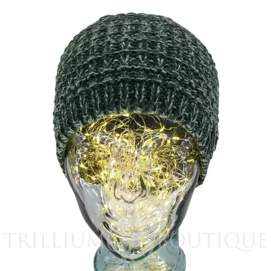 Hurley Hat Beanie Adult Prospect Beanie Marled Yarn Vintage Green Outdoor Fall