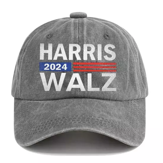 Kamala Harris Tim Walz Hat (Embroidered Dad Cap) Harris Walz 2024-