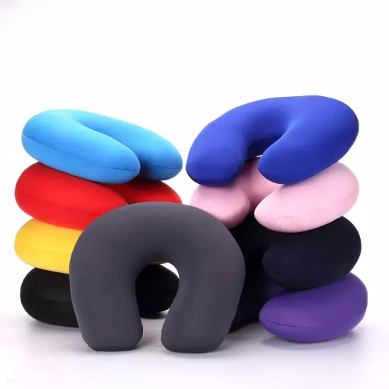 U-shaped Pillow Head Rest Neck Support Neck Pillow Travel Foam Pillow Memory US