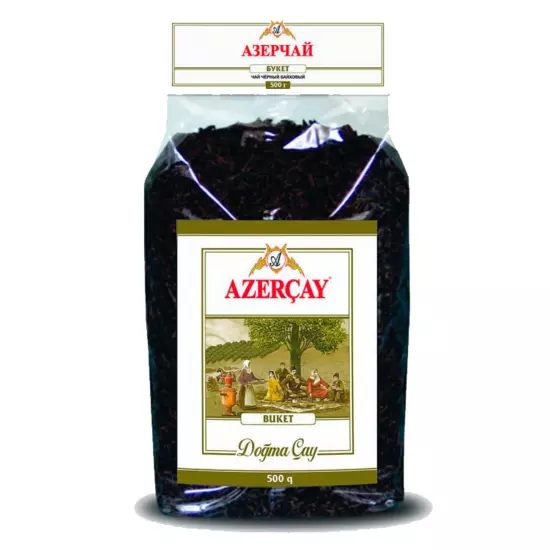 Azercay Buket Pure Natural Azerbaijan Traditional Loose Leaf Tea Limpid Package