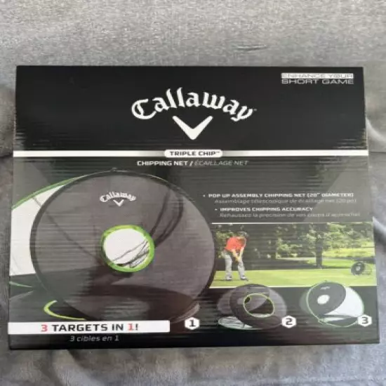 Callaway Golf Chip-Shot Chipping Net 3 in 1 BRAND NEW. T