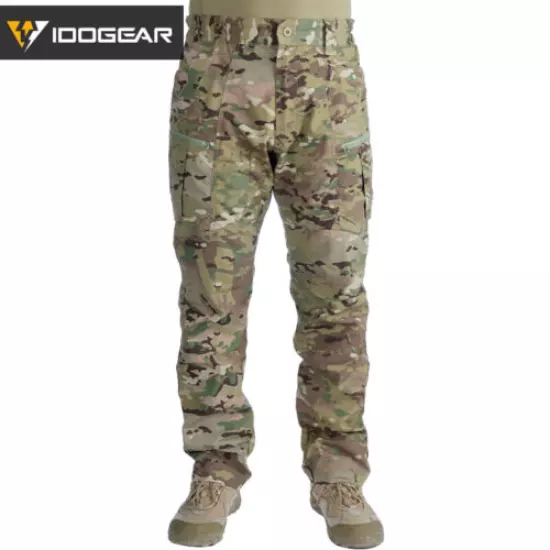 IDOGEAR LF Combat Pants Tactical Pants Camo Trousers Casual Military Paintball