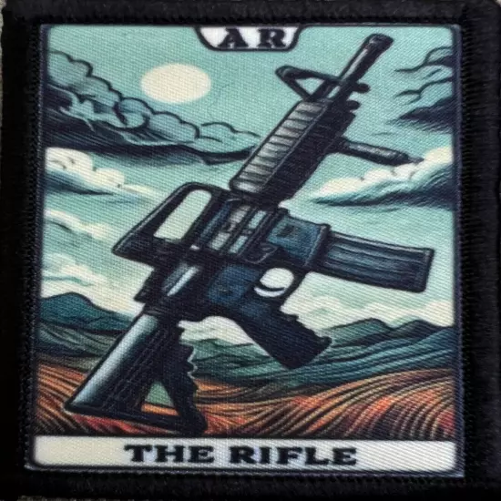 The Zero of F_cks Funny Tarot Card Morale Patch Tactical Military Airsoft patch