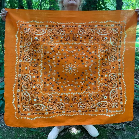 SUMMER SALE! BIG ASS BANDANA Giant Extra Large Texas Size Bandanas 42x42 inches!