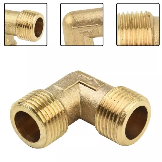 Coupler Tool Parts1pc Oil-free Air Compressor Fittings Brass 16.5mm Valve Elbow