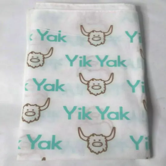 Yik Yak Novelty Bandana Multicolor 21.5 x 21.5 inches