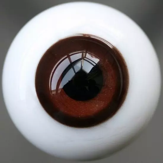 [wamami]Hand Made 8-24mm Brown Glass Eyes Eyeball BJD Doll Dollfie Reborn Crafts