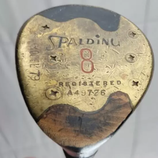 Vintage Spalding Pro-Flite Pro Only 8 Wood Pro-Flite Pro Only R Flex Steel LH