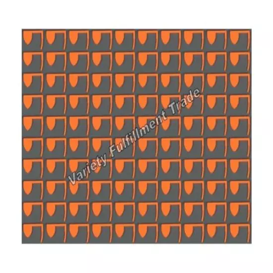 100 Empty Chamber Safe Chamber Flags Rim Fire Rifle Pistol Range Safety ORANGE