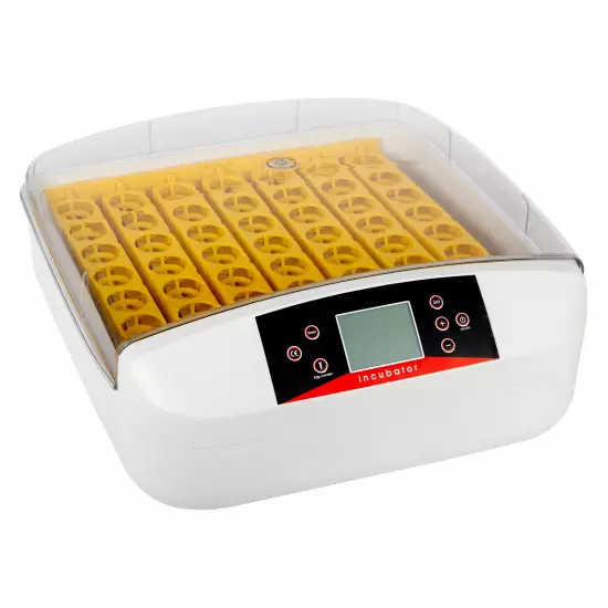 56 Eggs Automatic Control Incubator Egg Candler Pet Home Parrot Birds Poultry