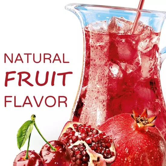 Naturally Flavored Cherry Pomegranate Powdered Drink Mix (Pack of 4)