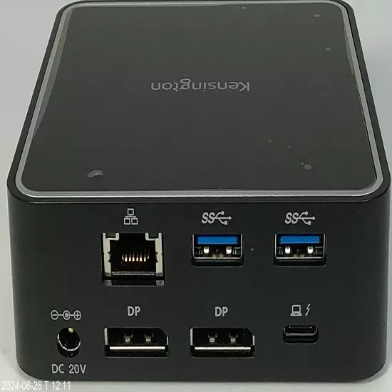 Kensington Thunderbolt 3 Nano Dock with ac adapter SD2400T