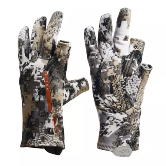 Sitka Gear Fanatic Glove Optifade Elevated II Camo L large bow hunting gloves