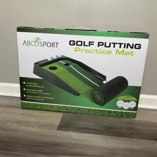 Indoor Golf Putting Green Portable Practice Mat