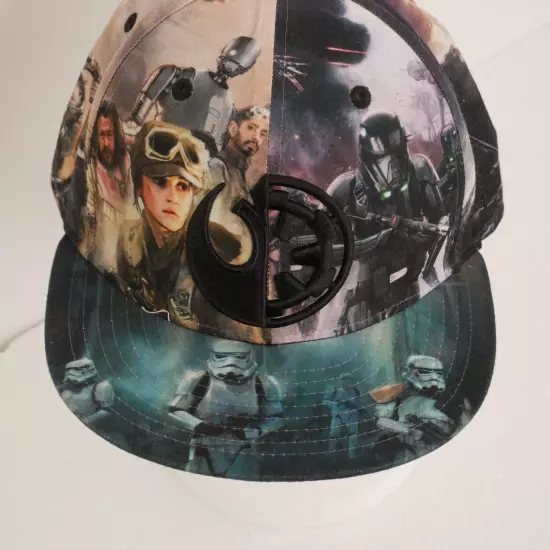 Star Wars Rogue One Ball Cap 7 1/2 New Era 59fifty Graphic Embroidered Crown Hat