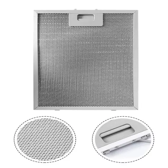 Essential Oil Baffle Filter for Range Hood Stainless Steel 340x280x9mm