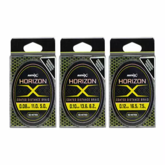 MATRIX - HORIZON COATED SINKING FEEDER BRAID - 150M - ALL SIZES AVAILABLE