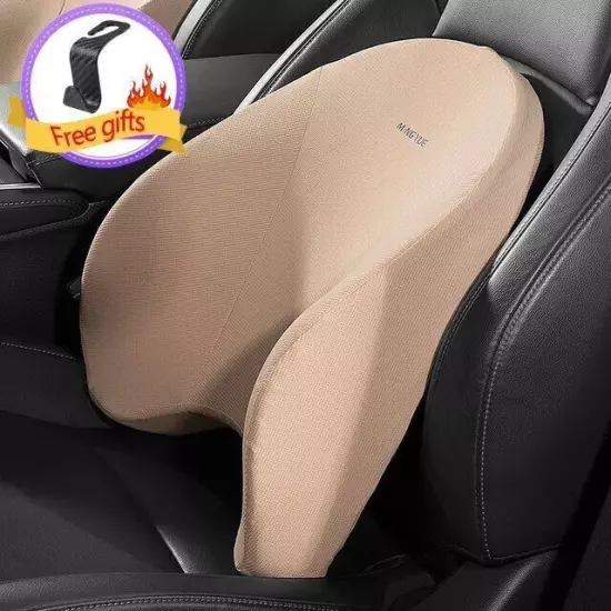 Car Neck Pillow Car Seat Lumbar Headrest Support Waist Neck Pillow Back Support