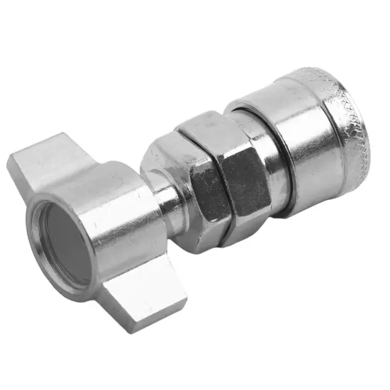 Pneumatic Connector Integrated FastConnect Straight Elbow Easy Installation