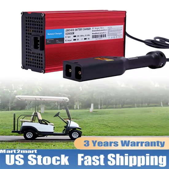 HD900W Battery Charger 36V 18A For E-Z-GO TXT Golf Cart Charger Powerwise D Plug