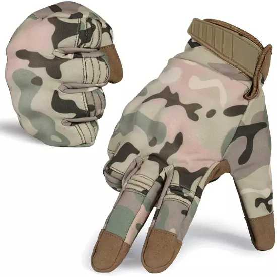 Tactical Gloves Touch Screen Military Outdoor Airsoft Hunting Full Finger Gloves