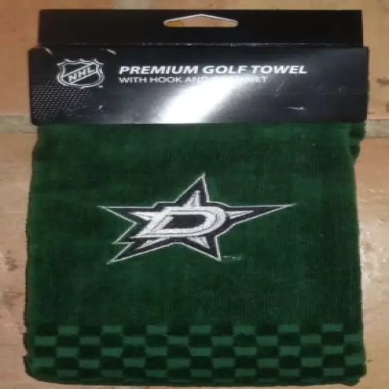 NHL Embroidered Tri-fold Golf Towel - Dallas Stars