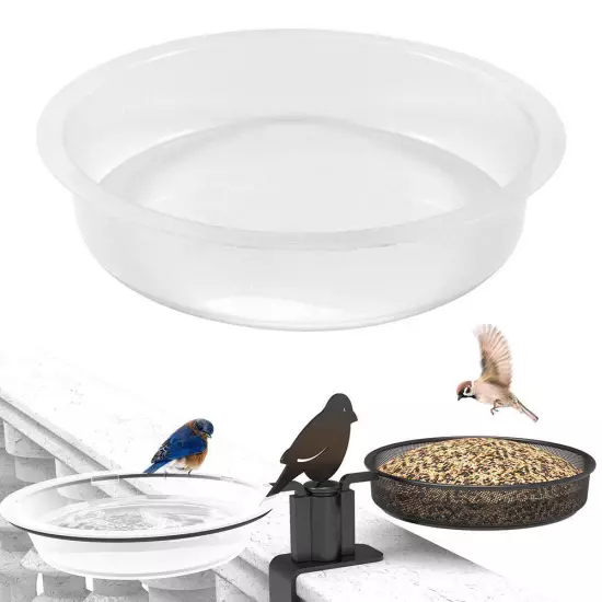 Professional Bird Feeding Water Tray and Water Feeding Plastic Bowl-