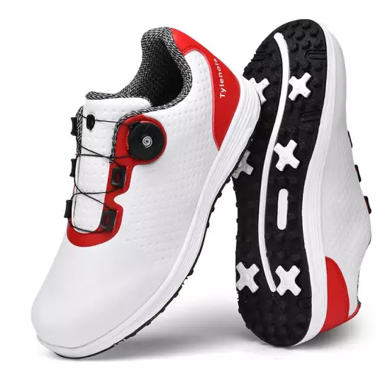 Professional Men's Golf Shoes Waterproof Non-Slip Outdoor Sneakers Walking Shoes