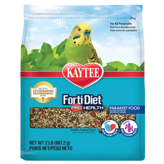 Kaytee Forti-Diet Pro Health Parakeet Food 2lb