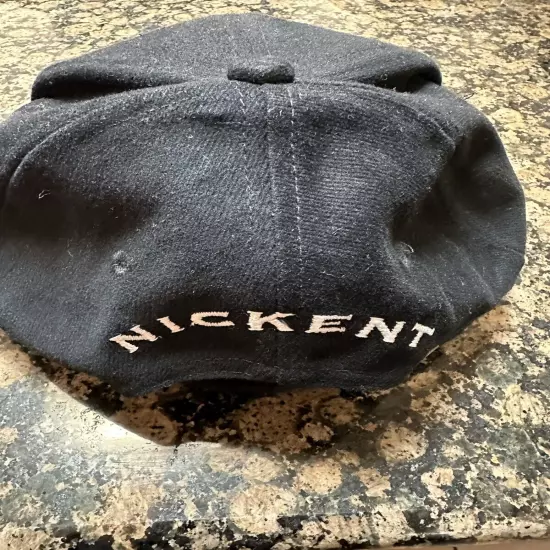 VINTAGE 1990'S NICKENT GOLF HAT BLACK