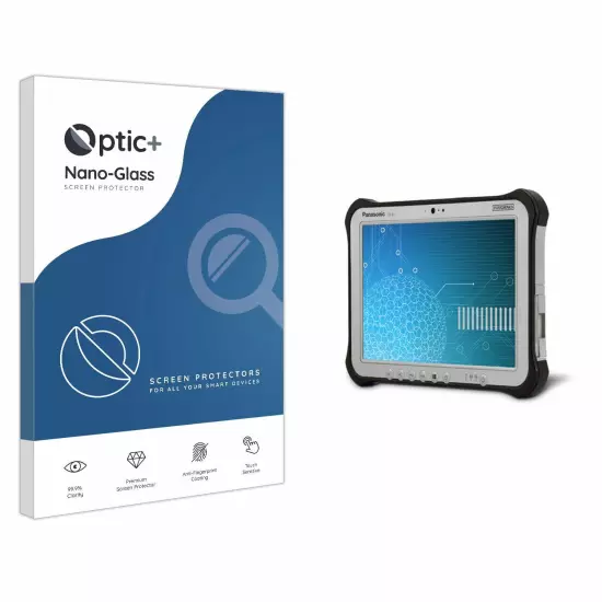 Optic+ Nano Glass Screen Protector for Panasonic Toughpad FZ-G1