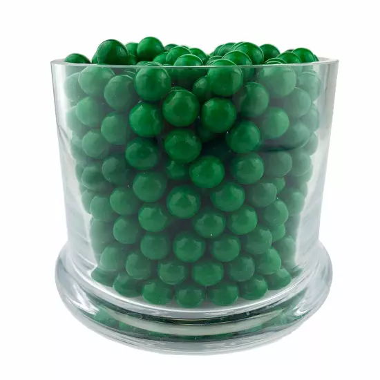 Candy Dark Green Sixlets 2 Lb Bag for Parties, Weddings, Birthdays