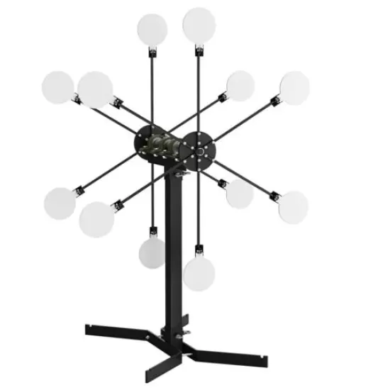 KRATE Tactical Double Texas Star Shooting Target System - AR500 Steel Targets