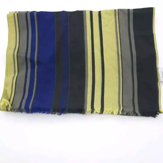 Paul Smith Stripe Lightweight Viscosa/ Silk Scarf New ML023015