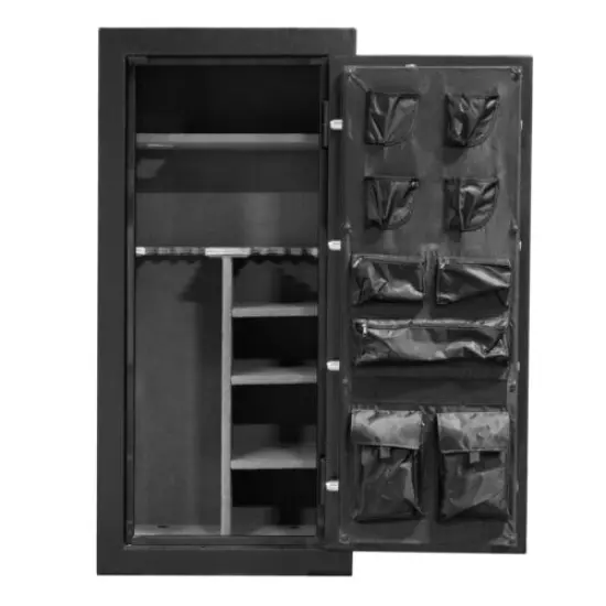 Big Steel Security Gun Safe Rack for Shotgun Rifle w/ Electronic Lock 59X28X20