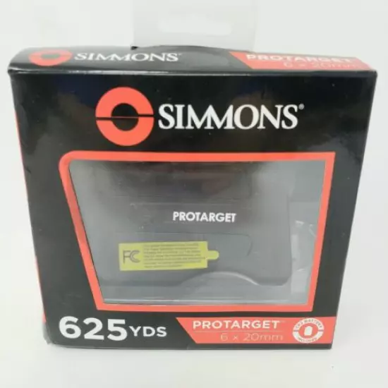 Simmons Protarget 6x20mm Hunting Laser Rangefinder 625 yd Range New