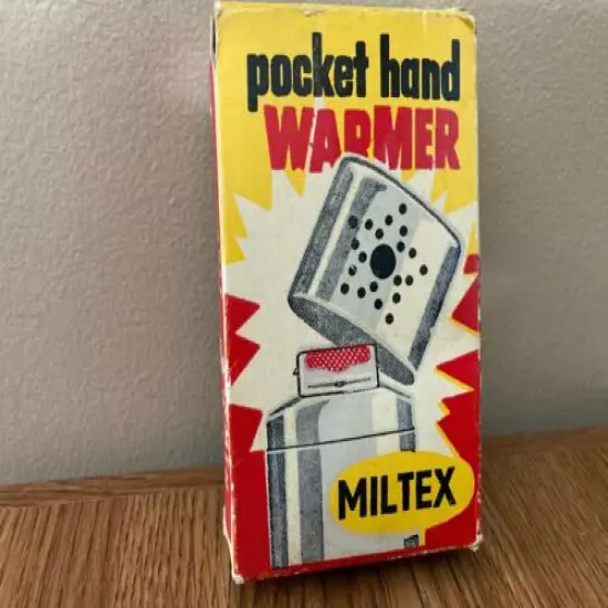 Vtg Miltex Pocket Hand Warmer & for Lighting Cigarette