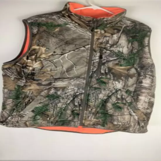 Magellan Men's Reversable Outdoors Hunting Game Vest RealTree Camo Sz XL