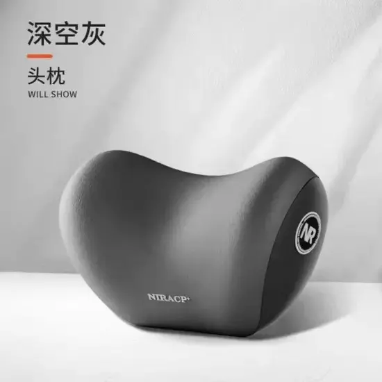 Car Headrest Neck Pillow Waist Cushion Seat Backrest Car Lumbar Waist Support