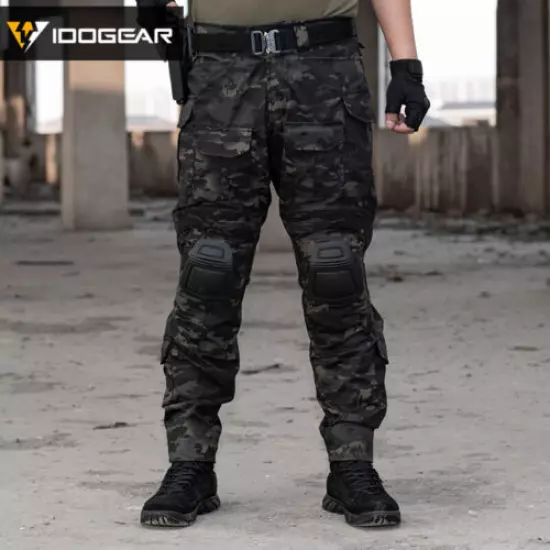 IDOGEAR Tactical G3 Combat Uniform Shirt & Pants BDU Set Gear Clothing MultiCam