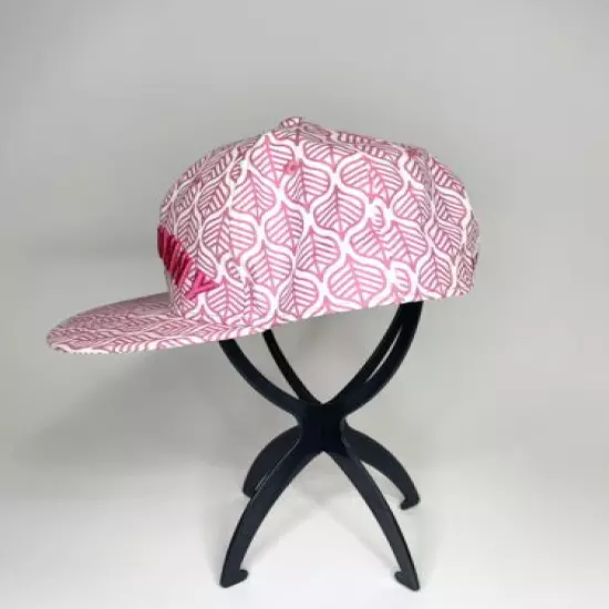 Jack Bunny Pearly Gates Cap Pink Print One Size Fits Most.