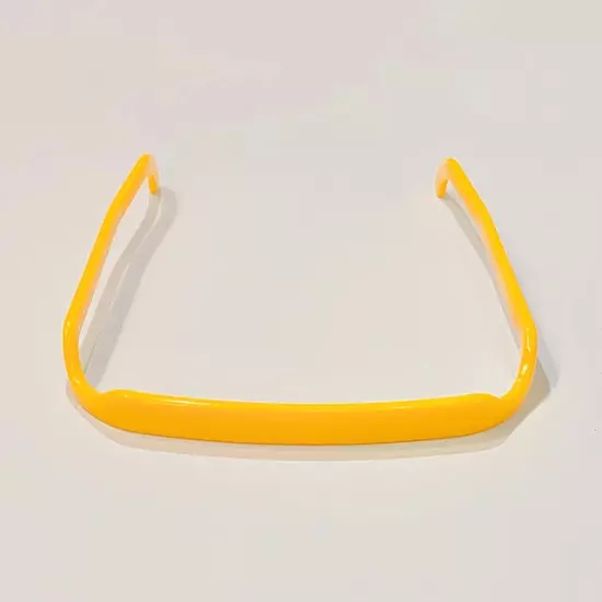 New Sunglasses Frame Shape Plastic Hairband For Women Elegant Solid Headband Hai