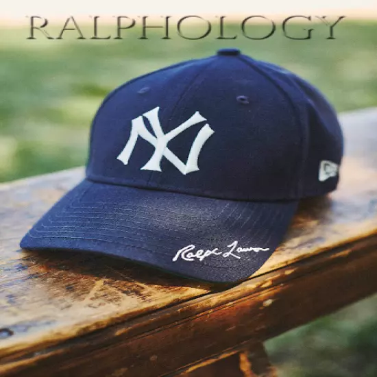 New York NY Yankees Polo Ralph Lauren 49FORTY New Era Big Pony Baseball Hat Cap