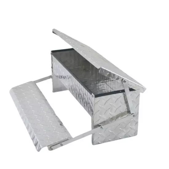 22 lb Automatic Chook Chicken Feeder Poultry Auto Treadle Embossed Aluminum Coop