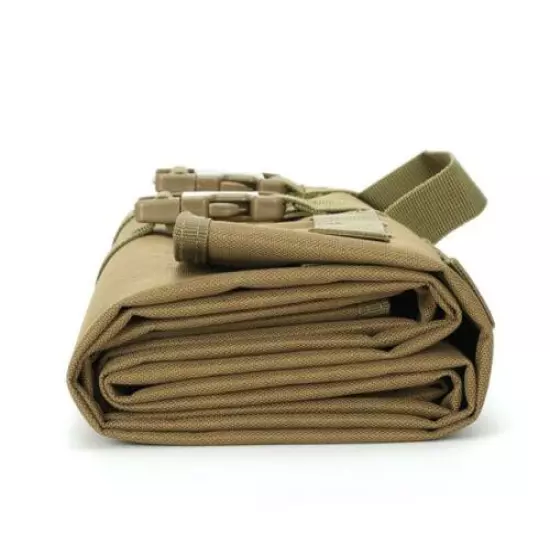 Tactical Shooting Range Mat Training Molle Roll Up Hunting Gun Pad Picnic Mats